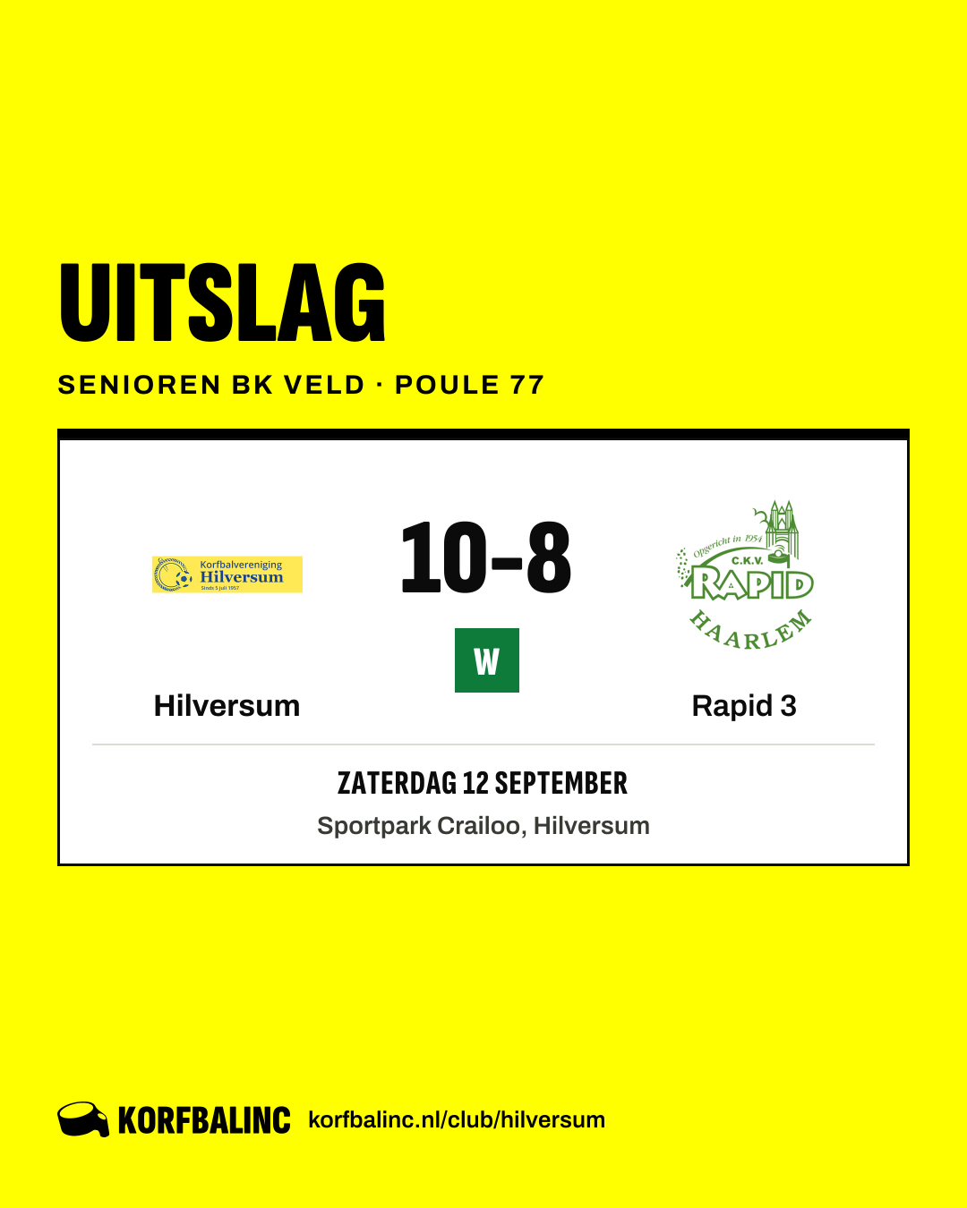 Hilversum - Rapid 3