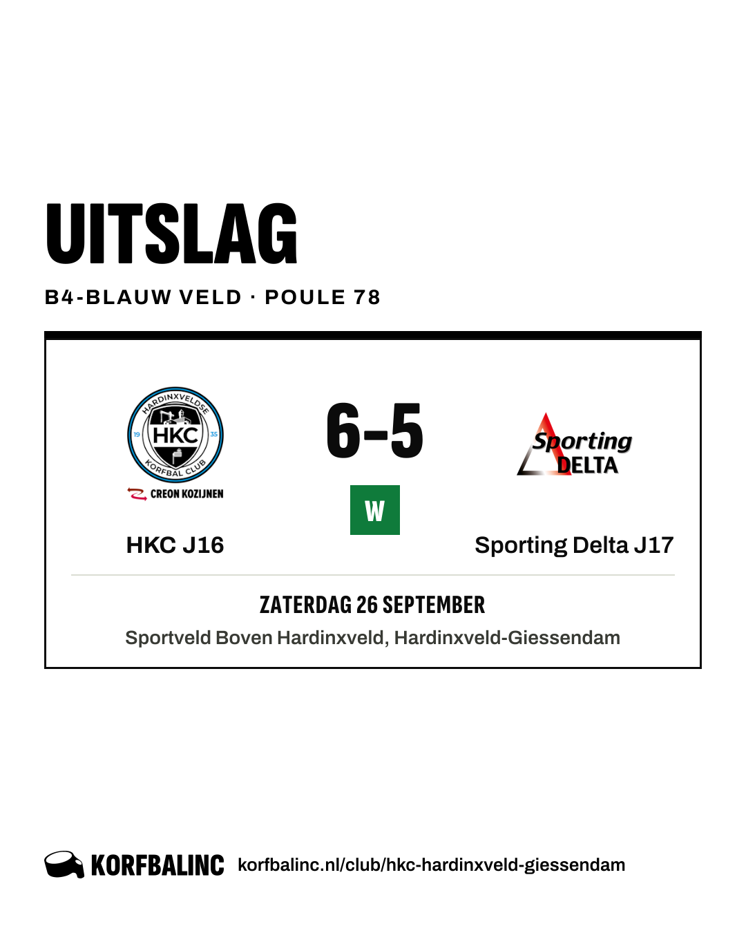 HKC J16 - Sporting Delta J17