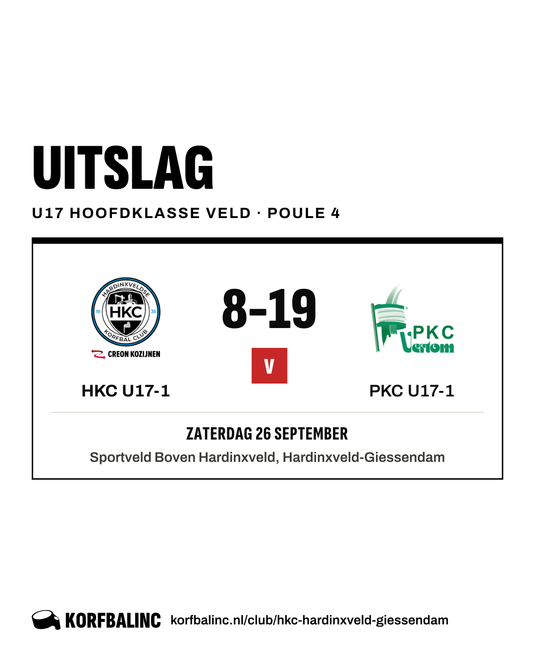 HKC U17-1 - PKC U17-1