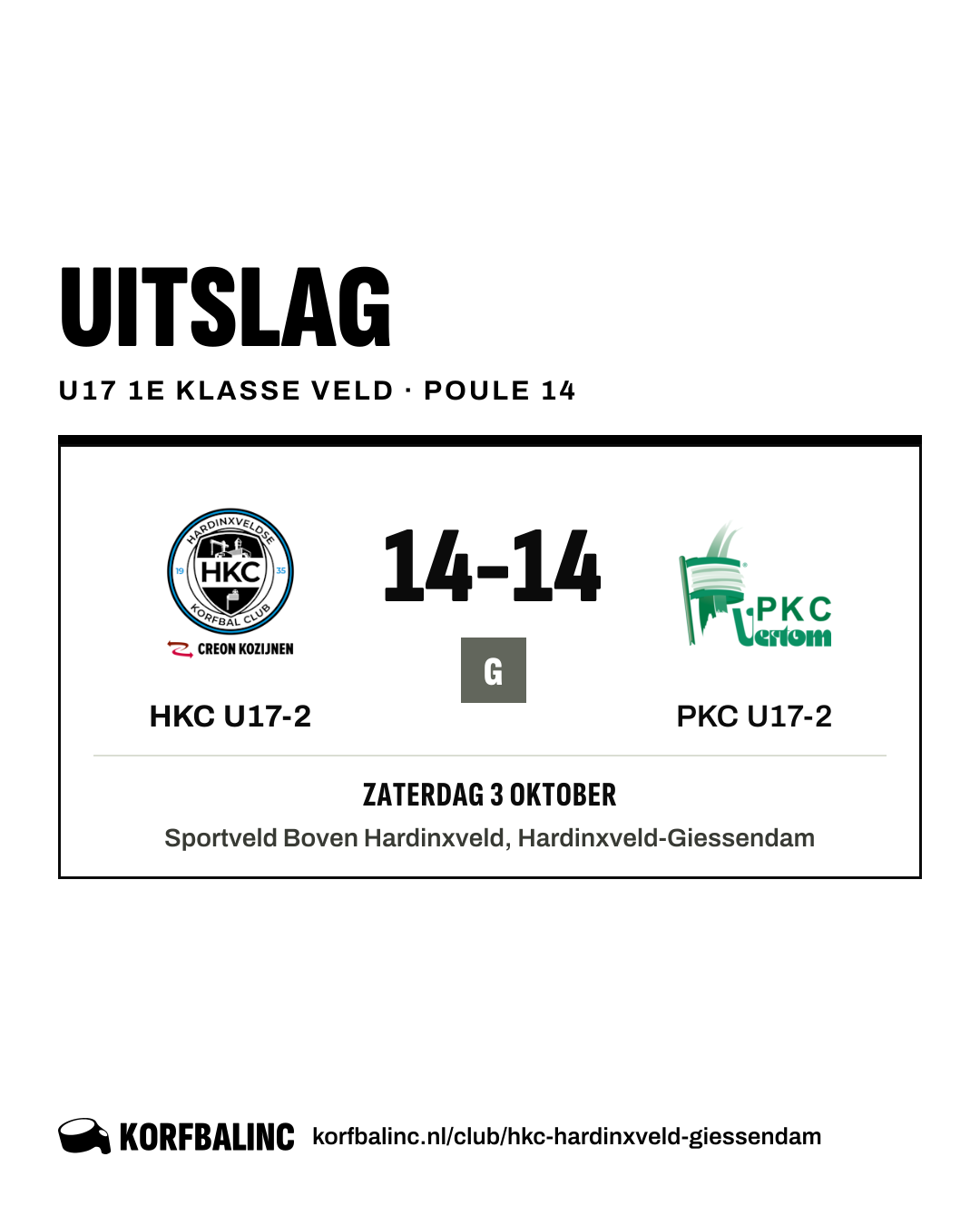 HKC U17-2 - PKC U17-2