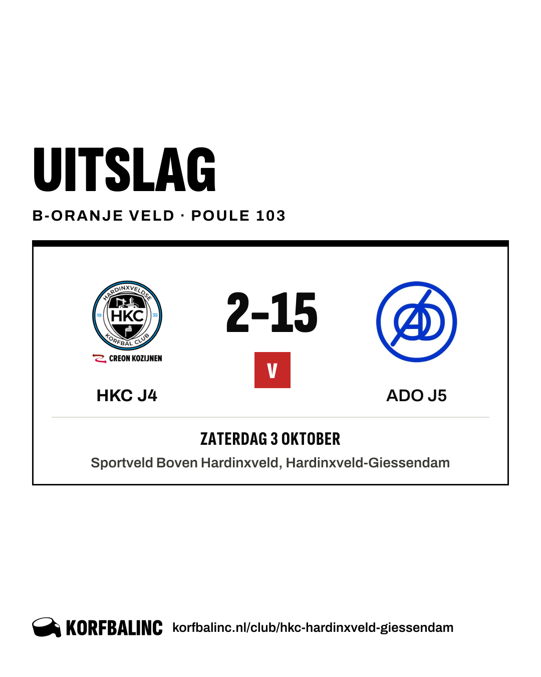 HKC J4 - ADO J5