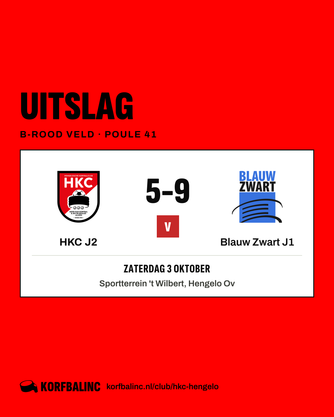 HKC J2 - Blauw Zwart J1