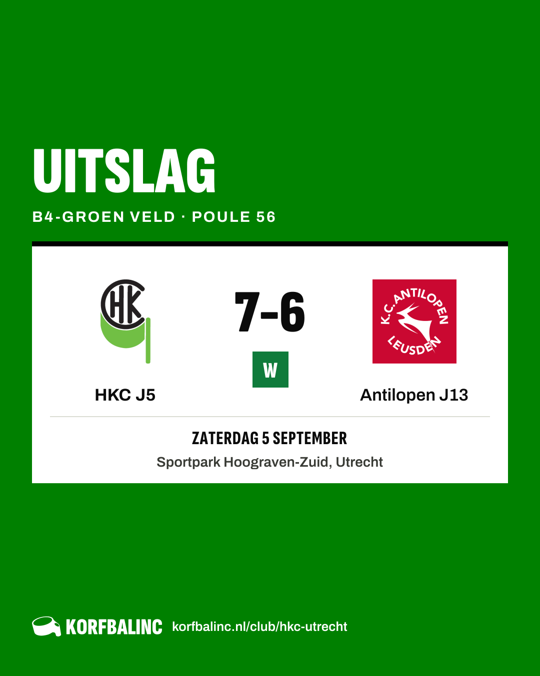 HKC J5 - Antilopen J13