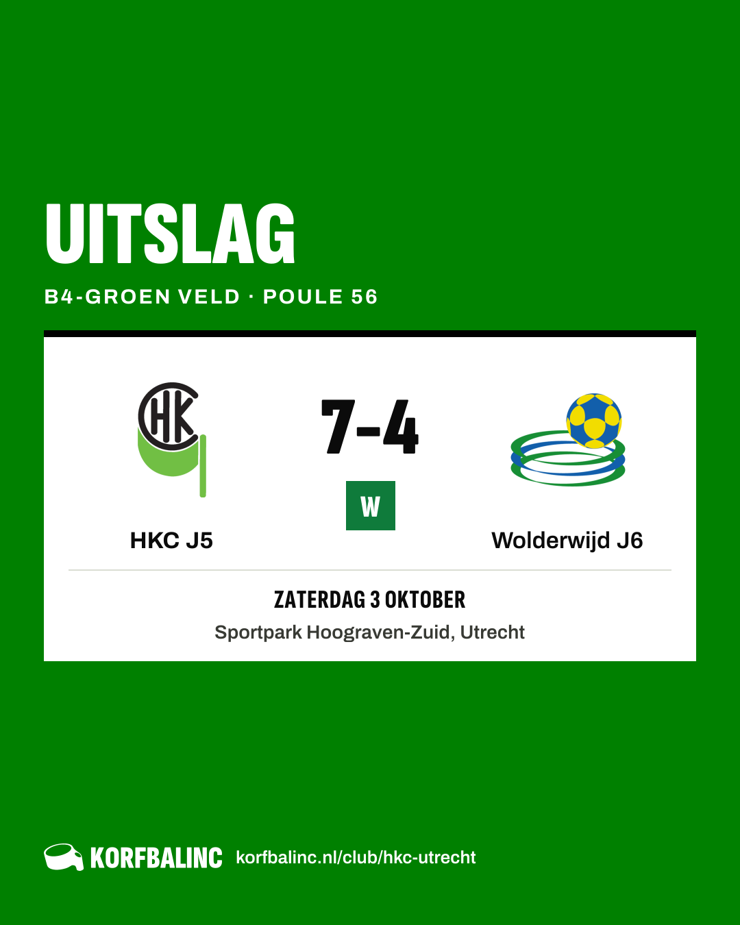 HKC J5 - Wolderwijd J6