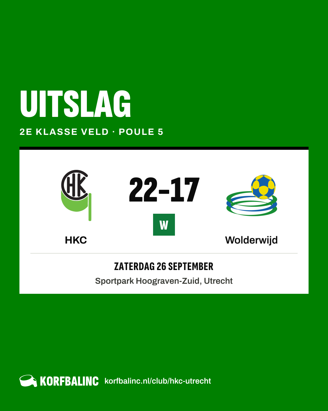 HKC - Wolderwijd