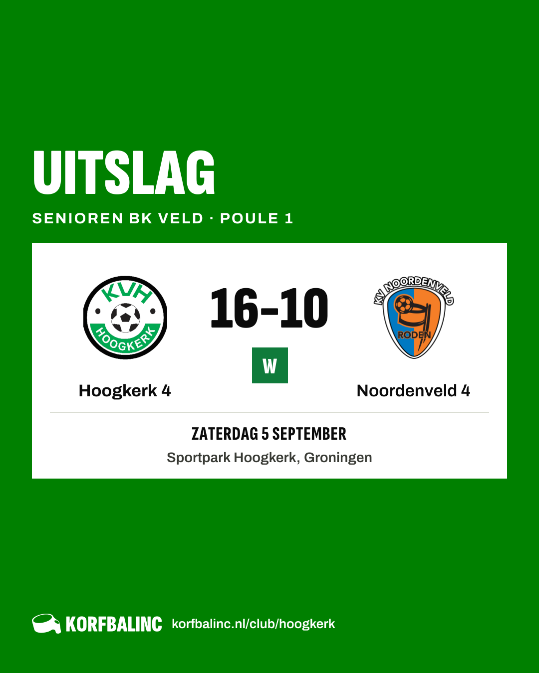 Hoogkerk 4 - Noordenveld 4