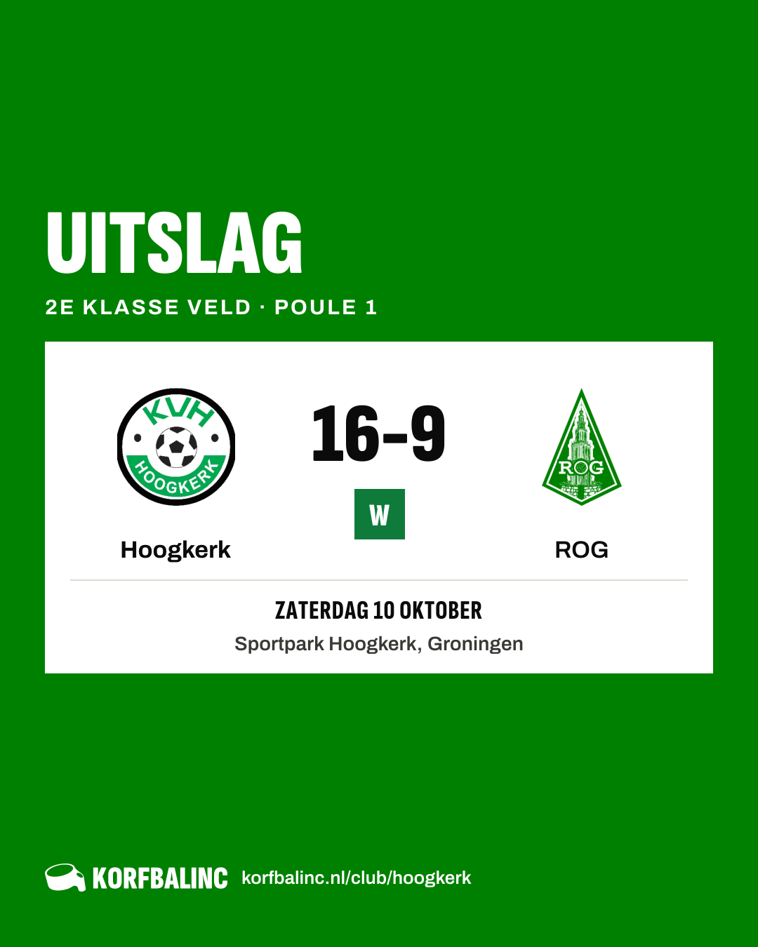 Hoogkerk - ROG