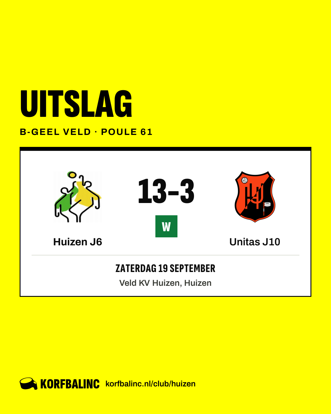 Huizen J6 - Unitas J10