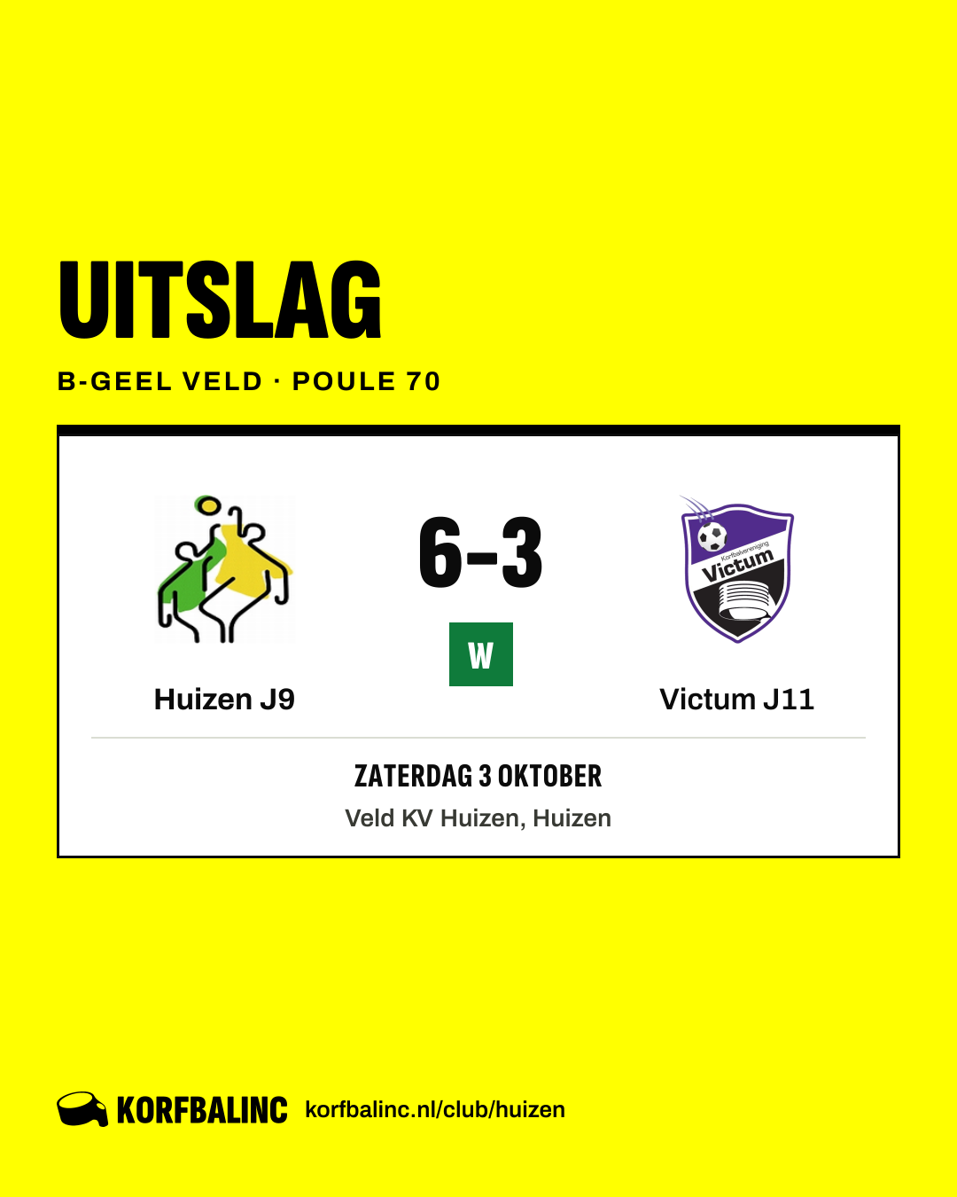Huizen J9 - Victum J11