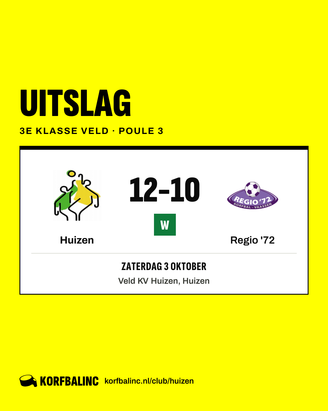 Huizen - Regio '72