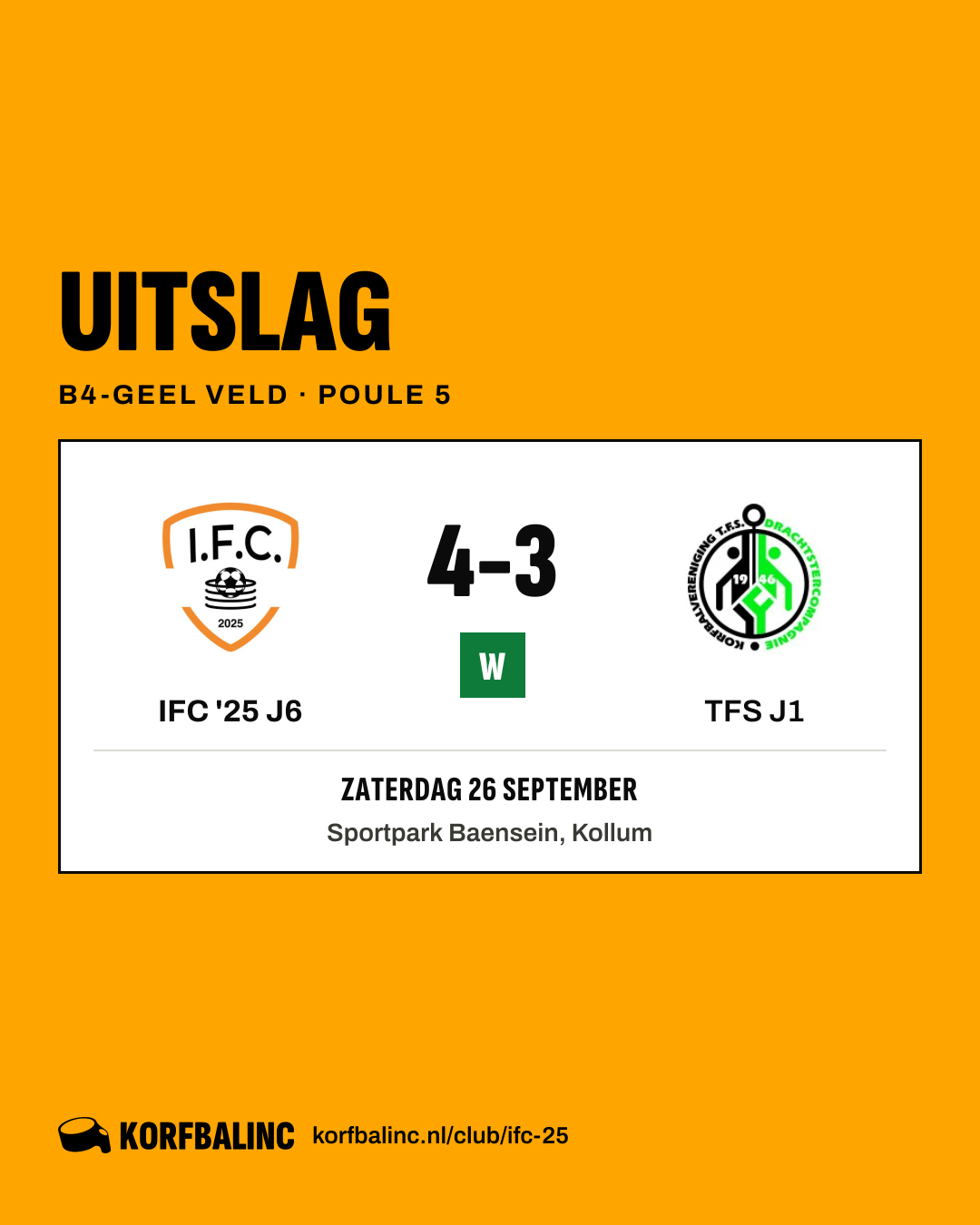 IFC '25 J6 - TFS J1