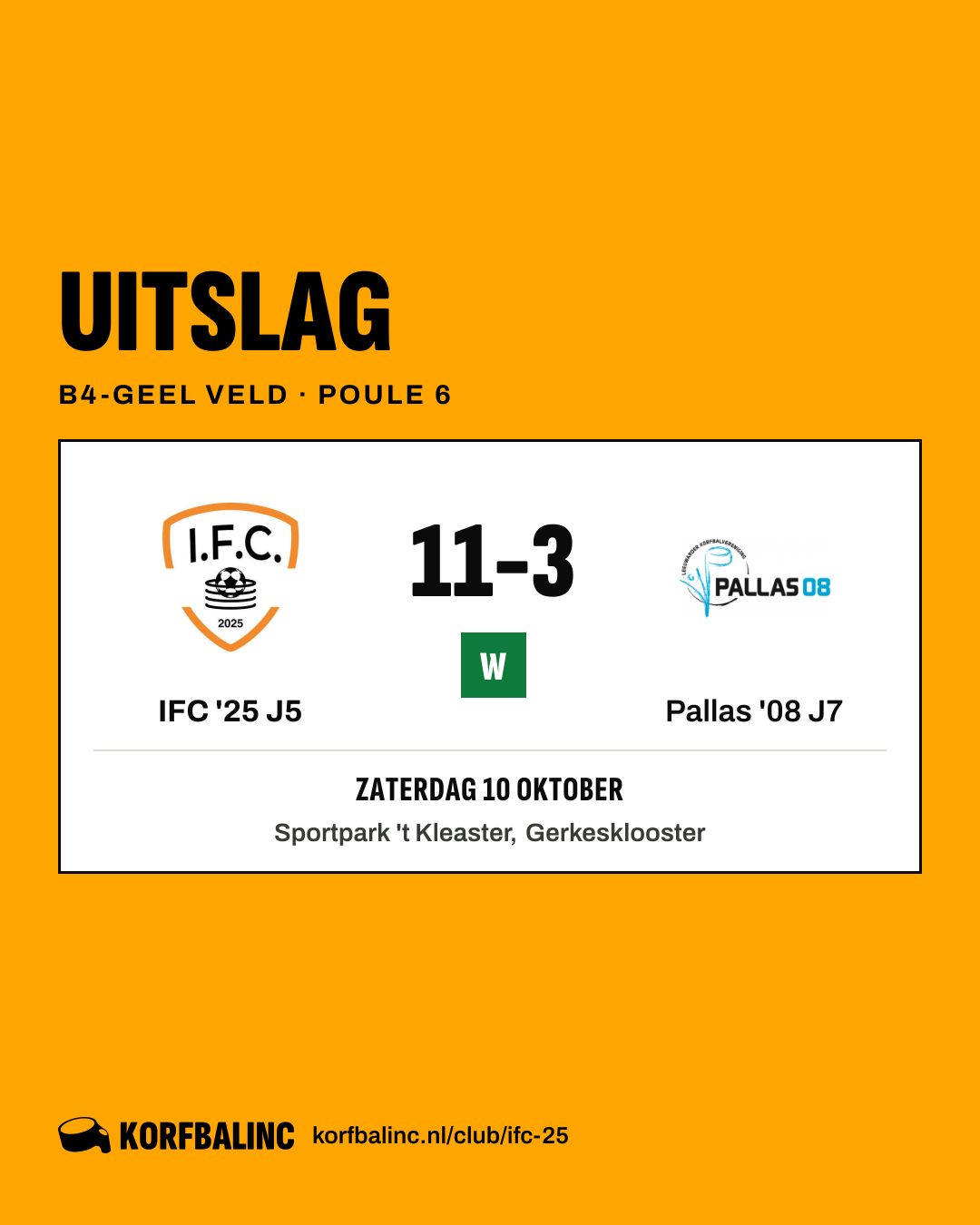 IFC '25 J5 - Pallas '08 J7