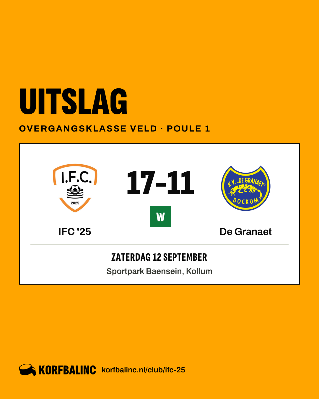 IFC '25 - De Granaet