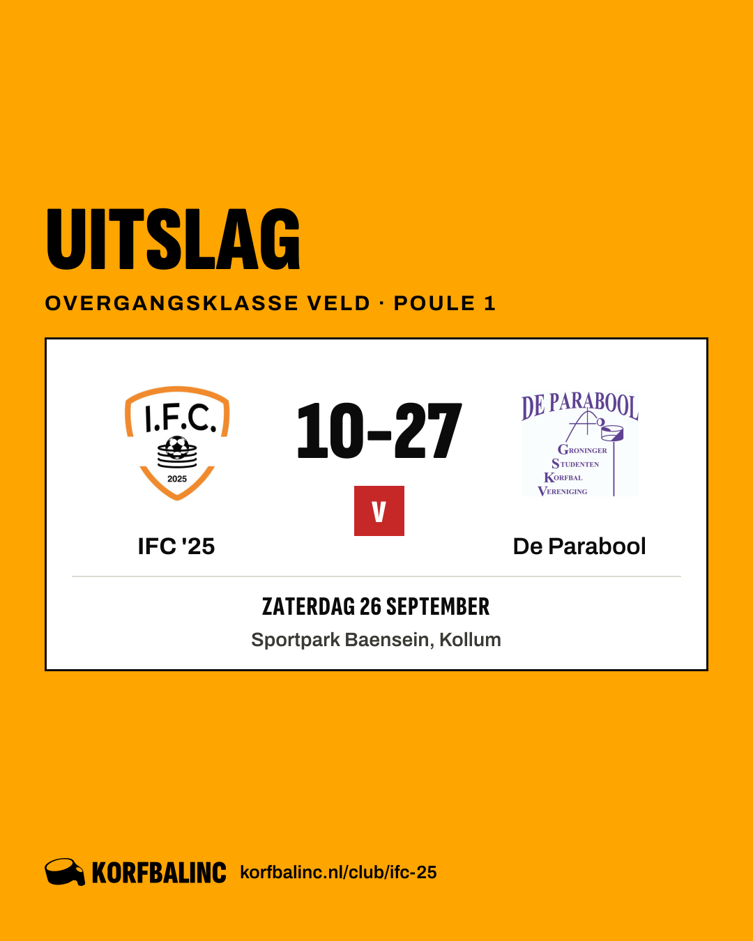 IFC '25 - De Parabool