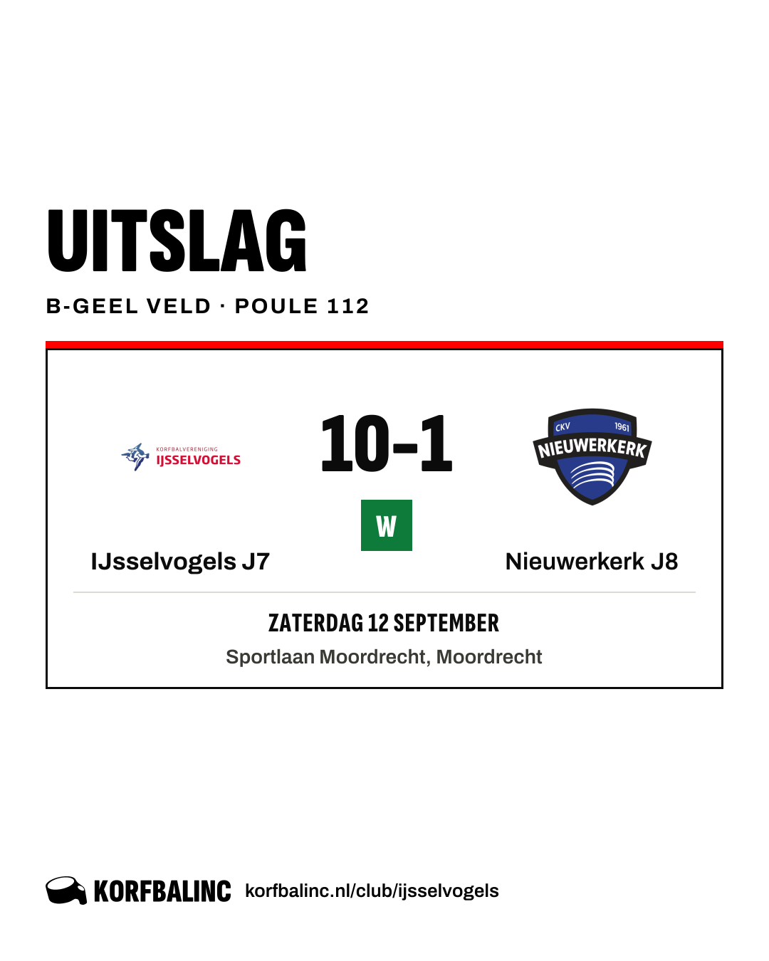 IJsselvogels J7 - Nieuwerkerk J8