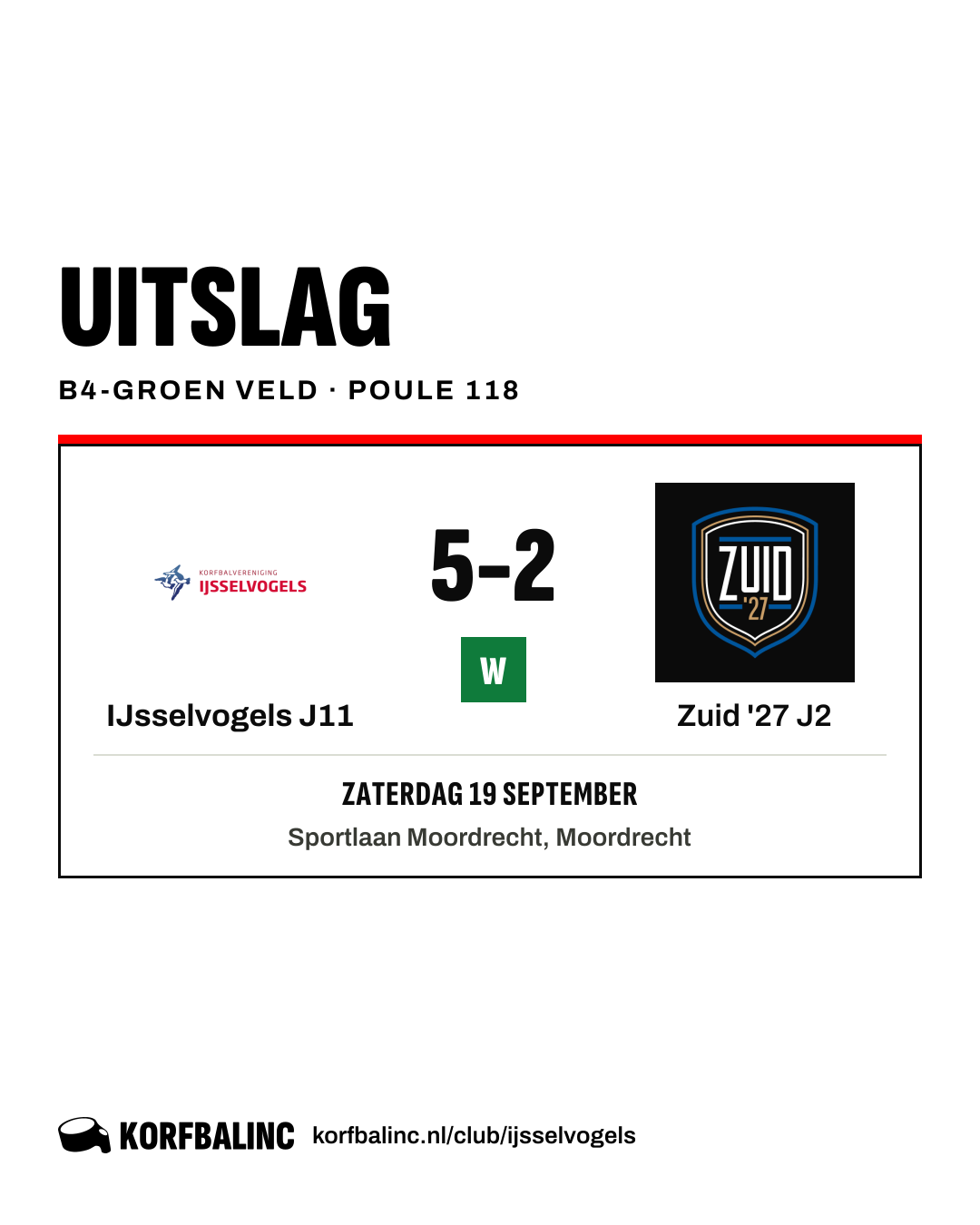 IJsselvogels J11 - Zuid '27 J2