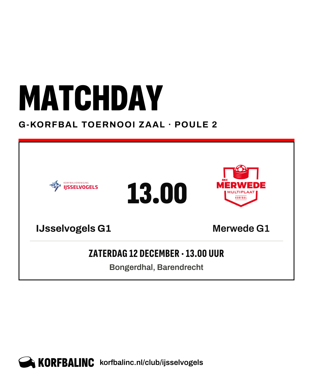 IJsselvogels G1 - Merwede G1