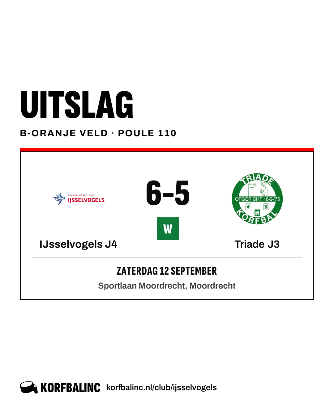 IJsselvogels J4 - Triade J3
