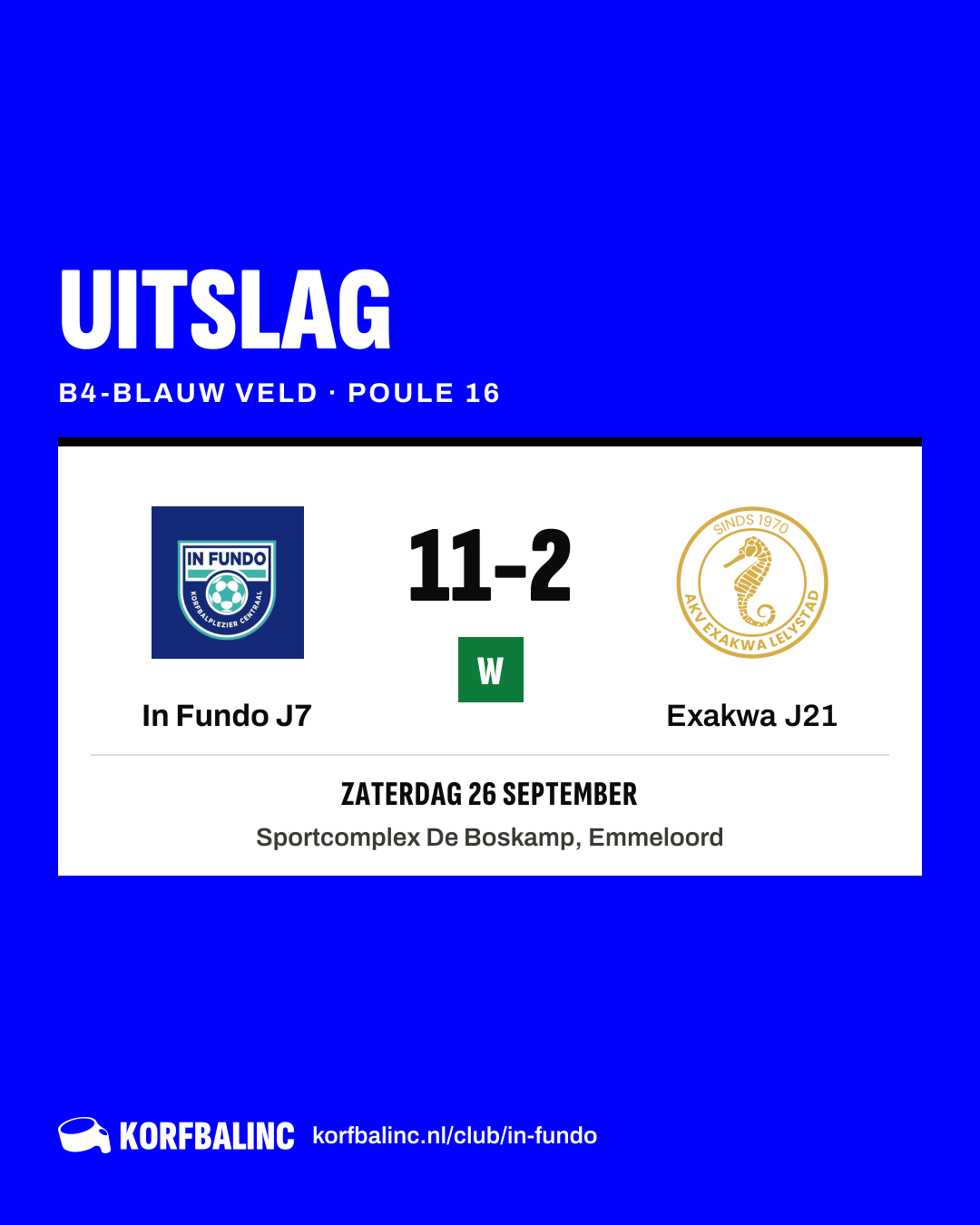 In Fundo J7 - Exakwa J21