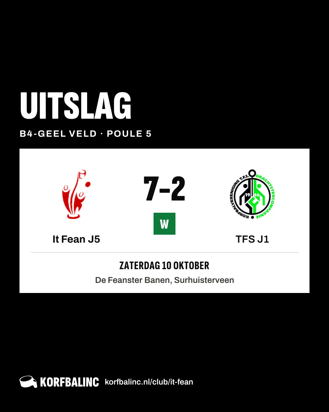 It Fean J5 - TFS J1