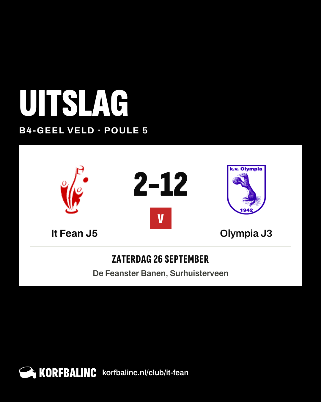 It Fean J5 - Olympia J3