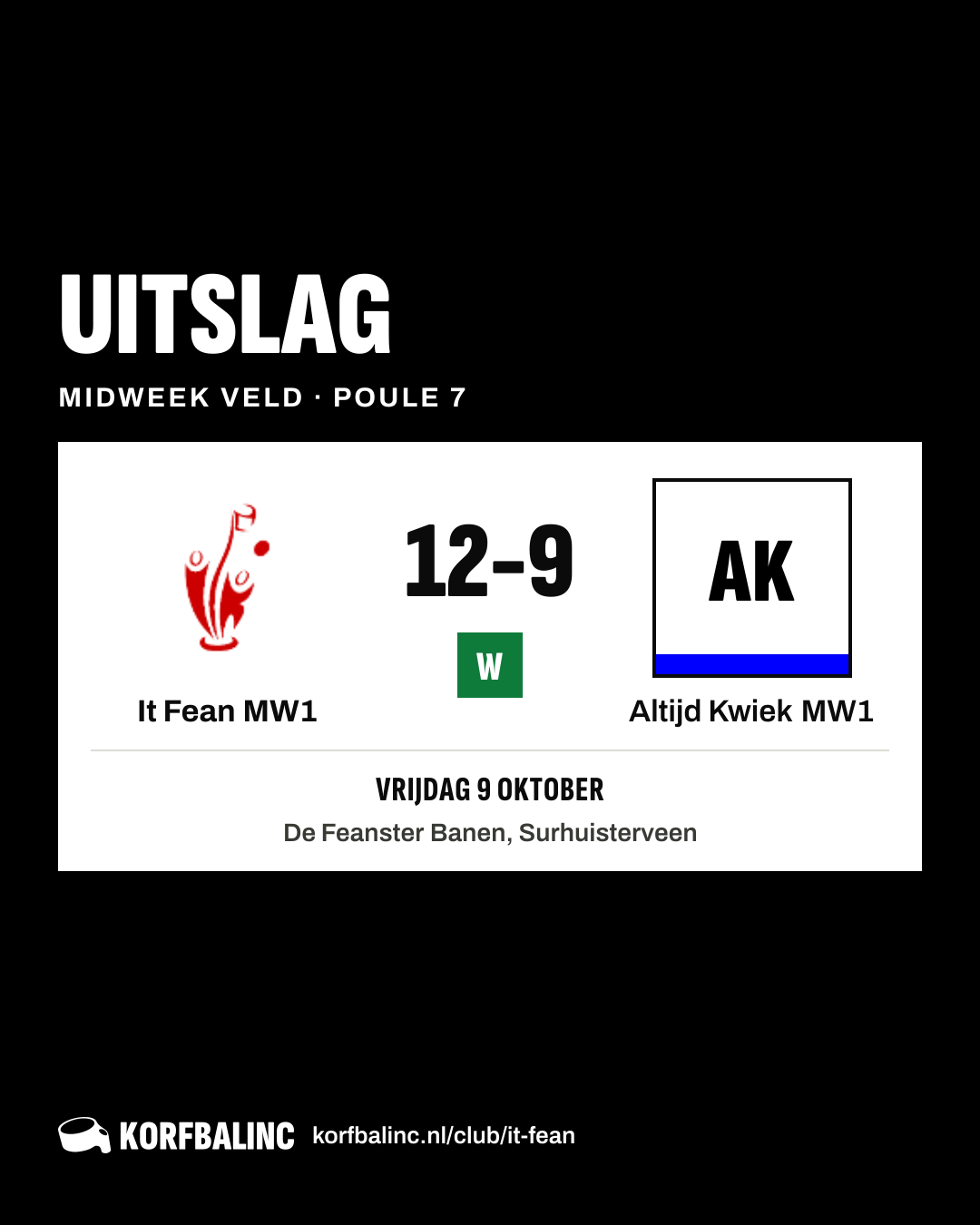 It Fean MW1 - Altijd Kwiek MW1