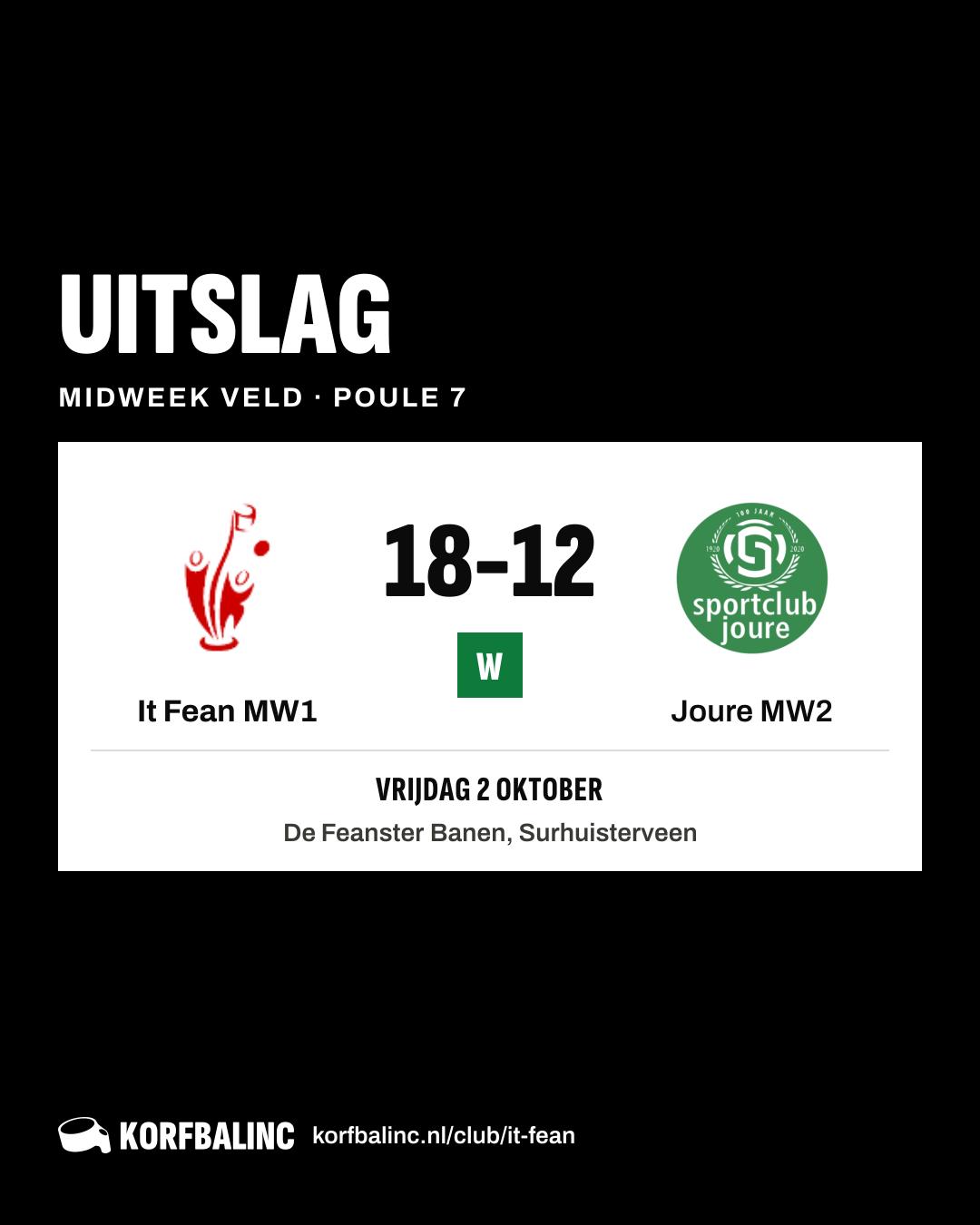 It Fean MW1 - Joure MW2
