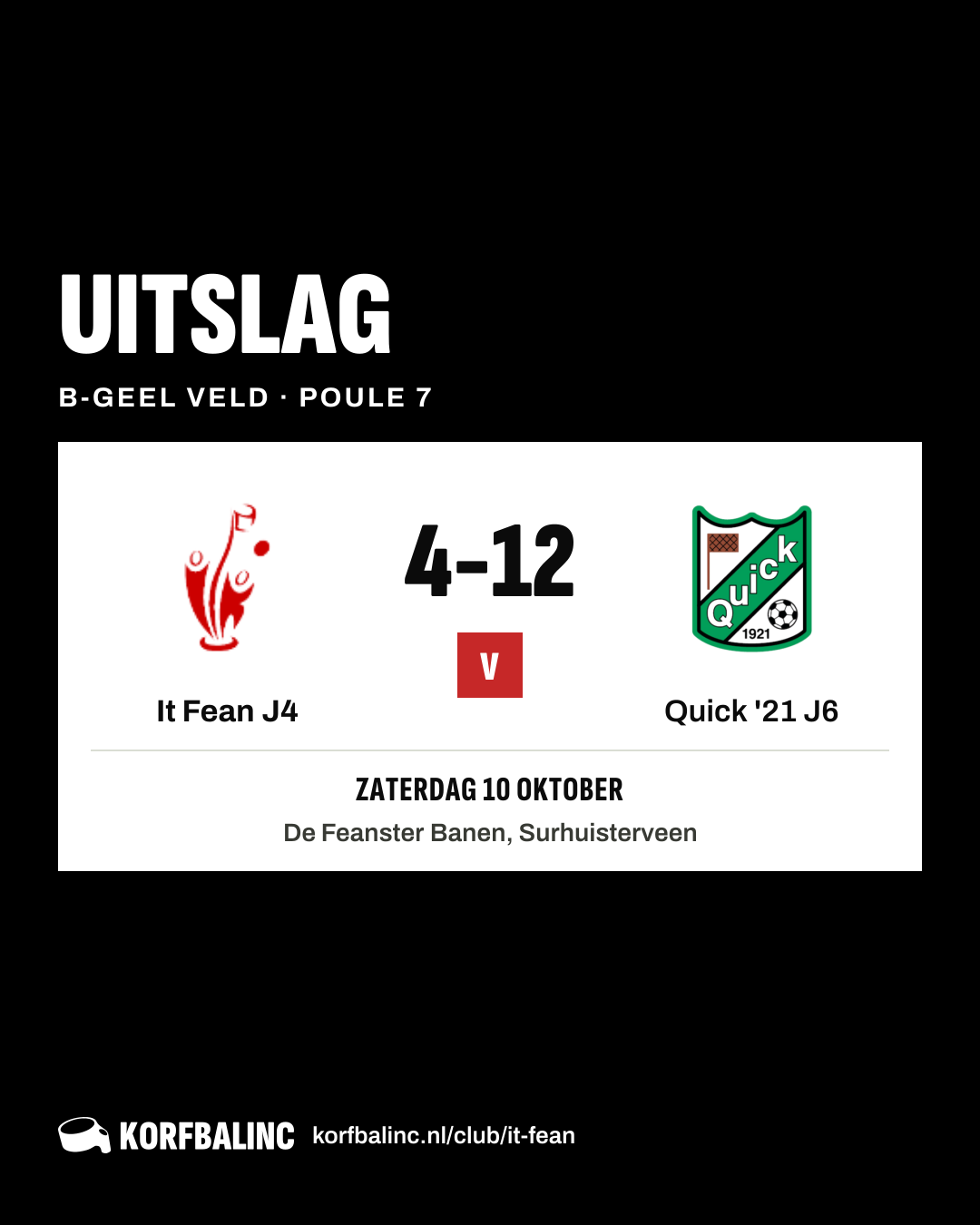 It Fean J4 - Quick '21 J6
