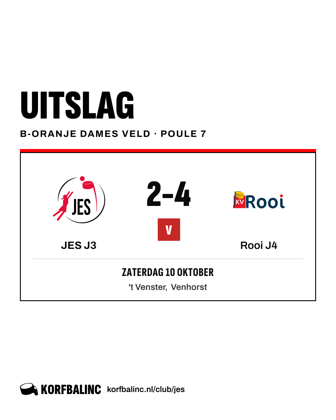 JES J3 - Rooi J4