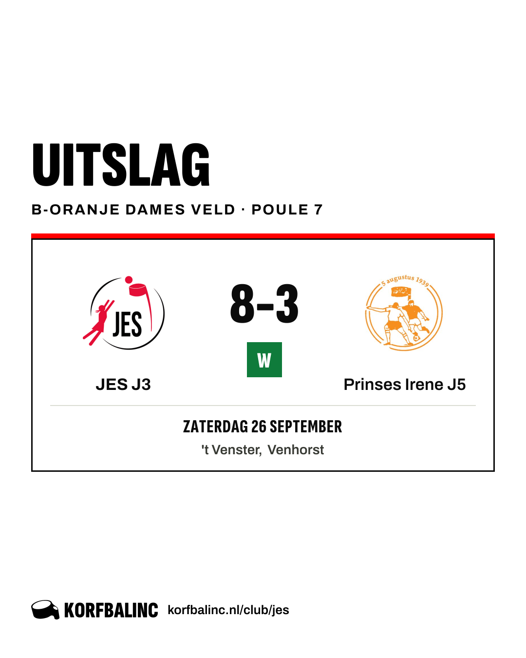 JES J3 - Prinses Irene J5