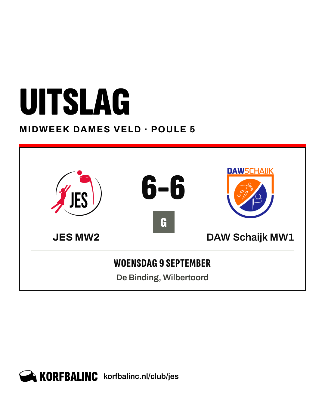 JES MW2 - DAW Schaijk MW1