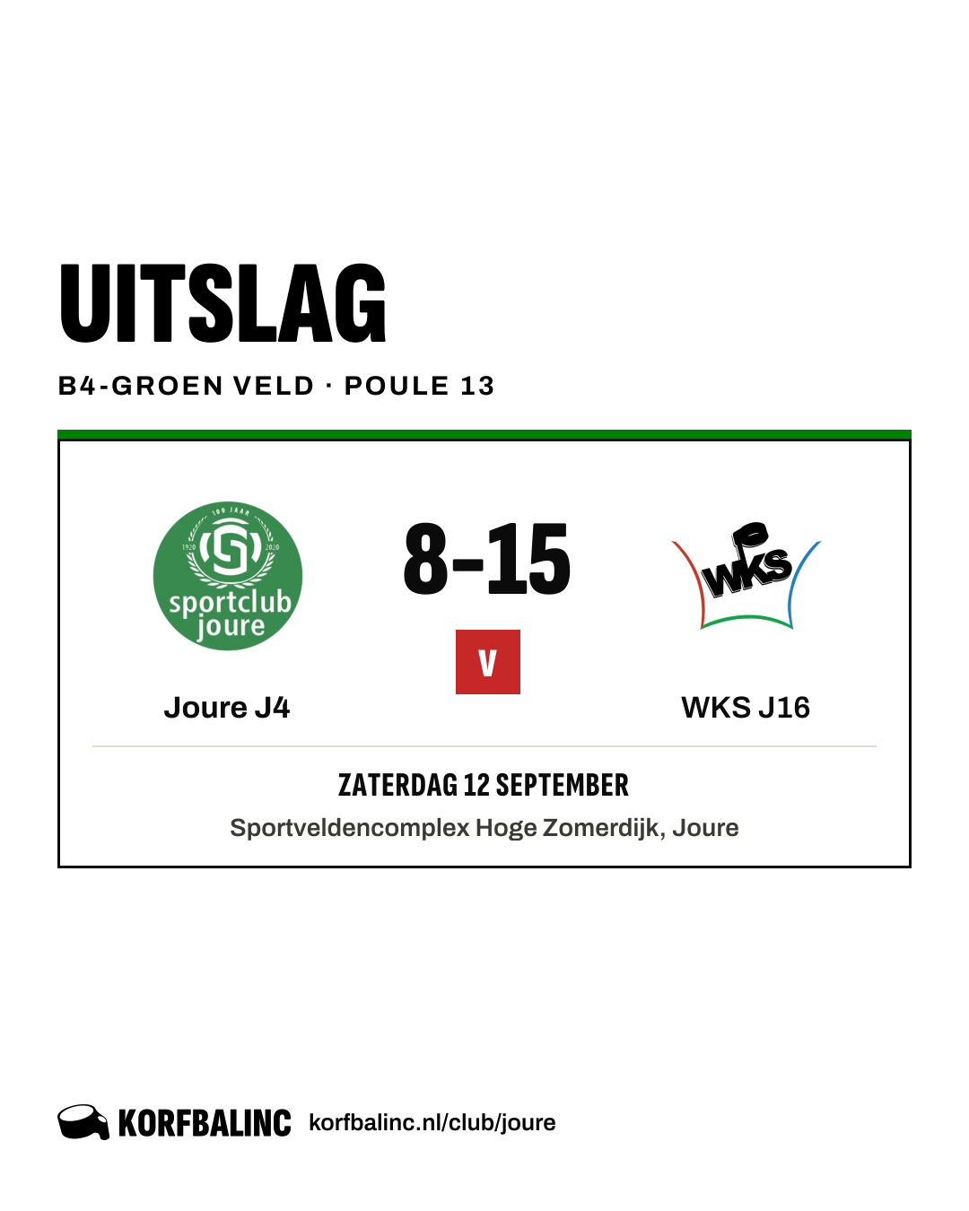 Joure J4 - WKS J16