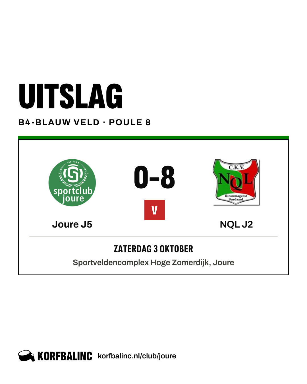 Joure J5 - NQL J2