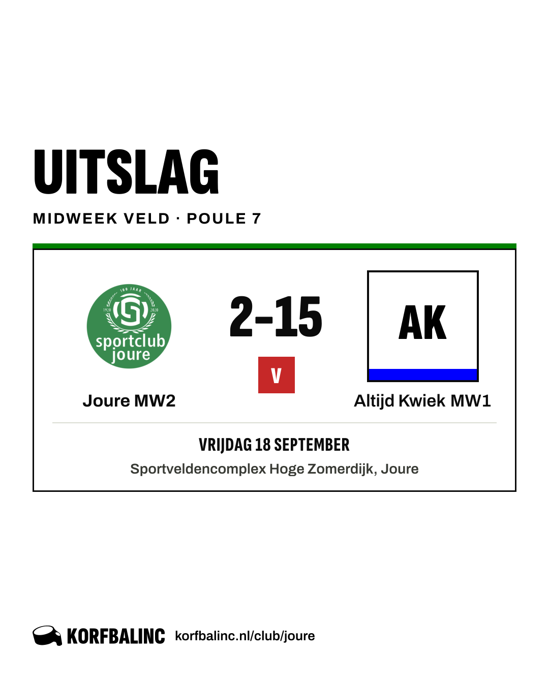 Joure MW2 - Altijd Kwiek MW1