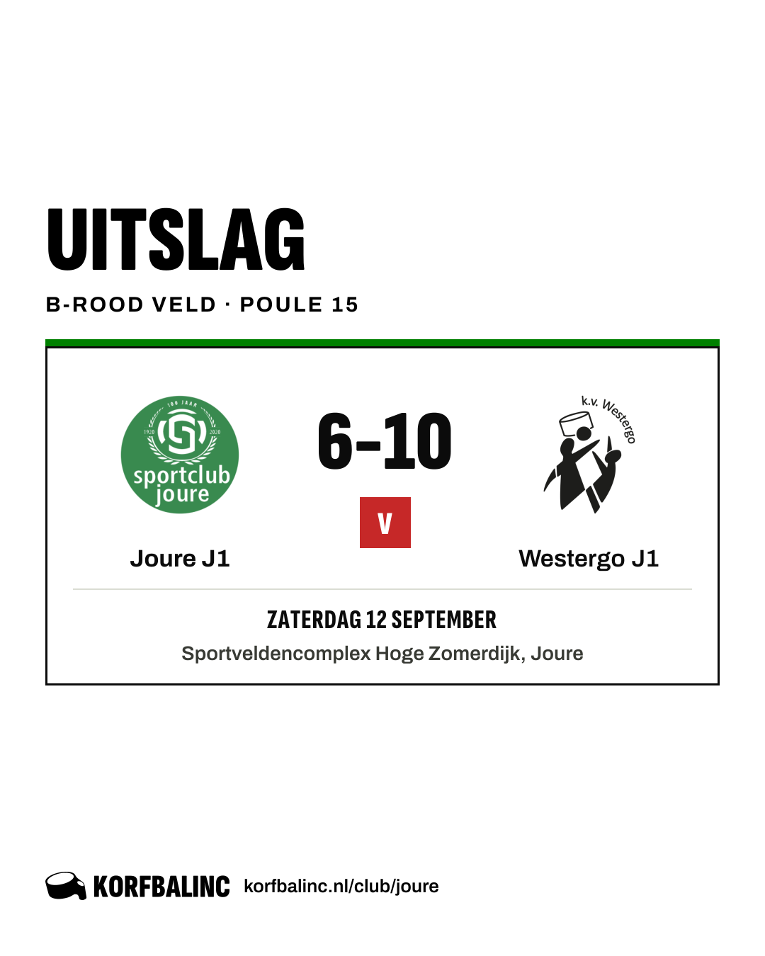 Joure J1 - Westergo J1