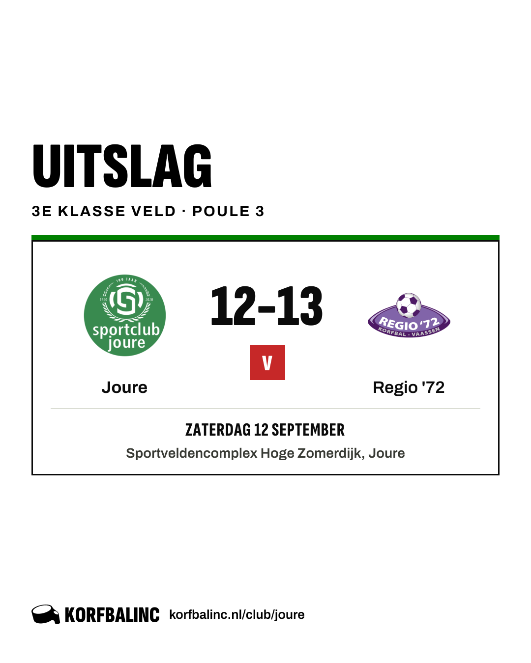 Joure - Regio '72