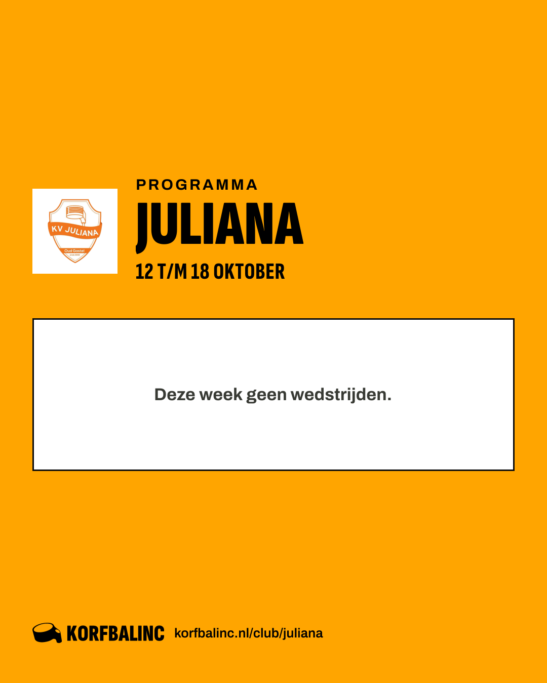 Uitslagen Juliana