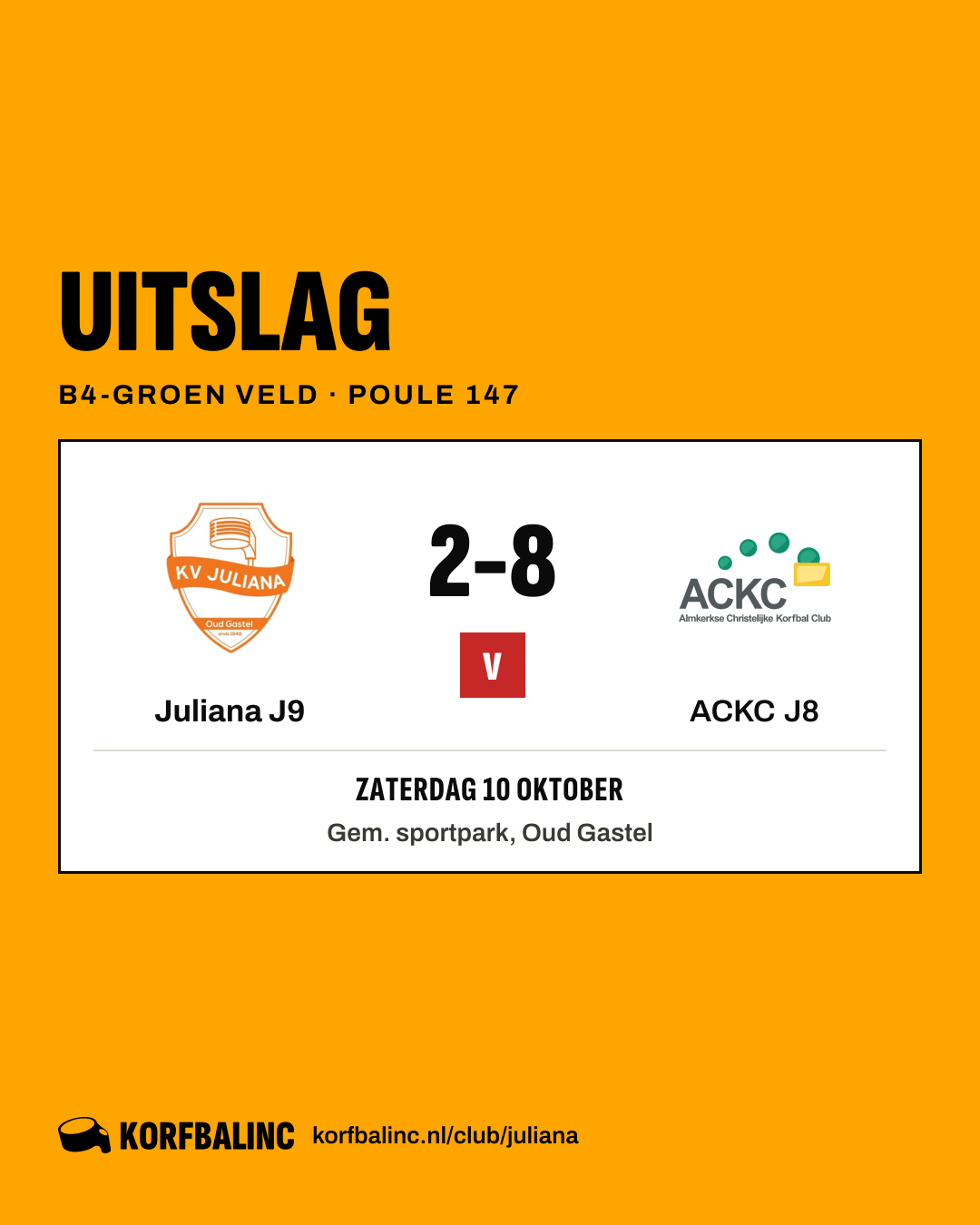 Juliana J9 - ACKC J8
