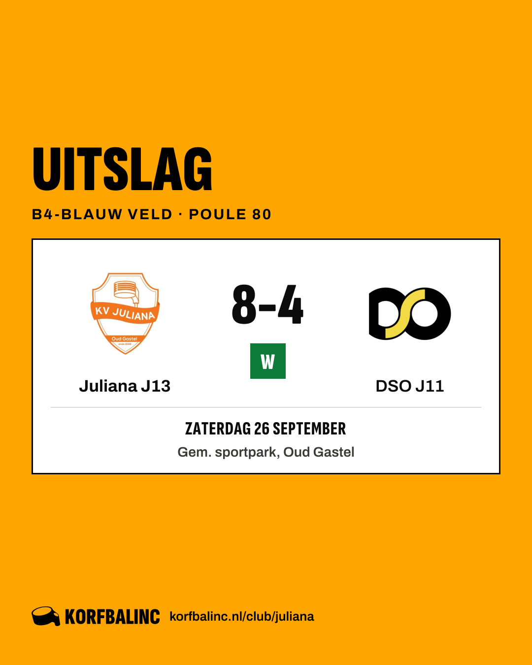 Juliana J13 - DSO J11