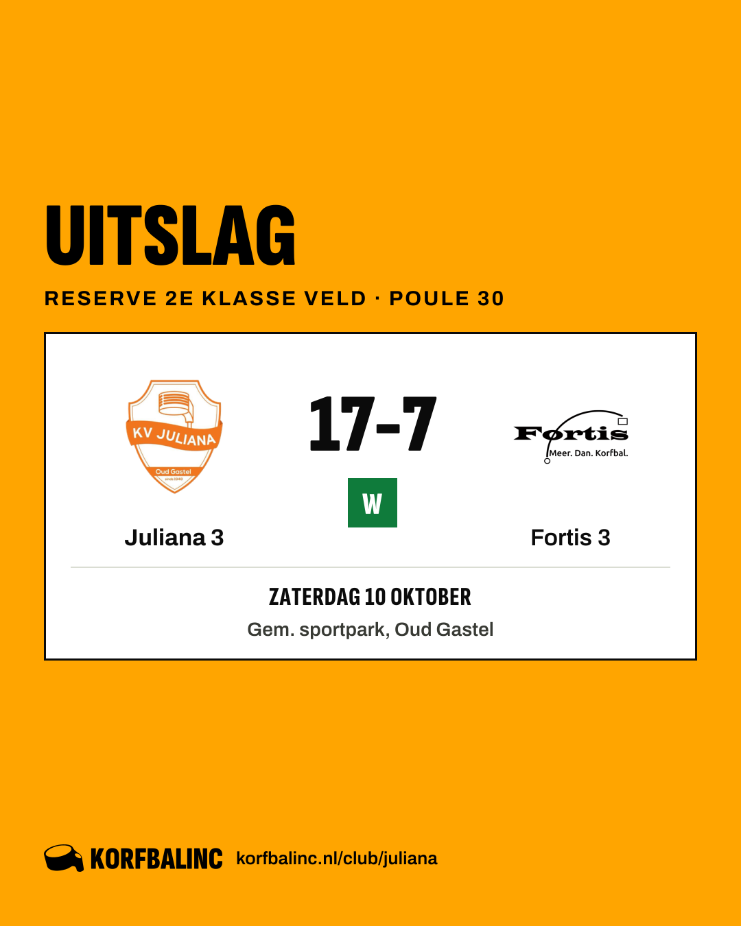 Juliana 3 - Fortis 3