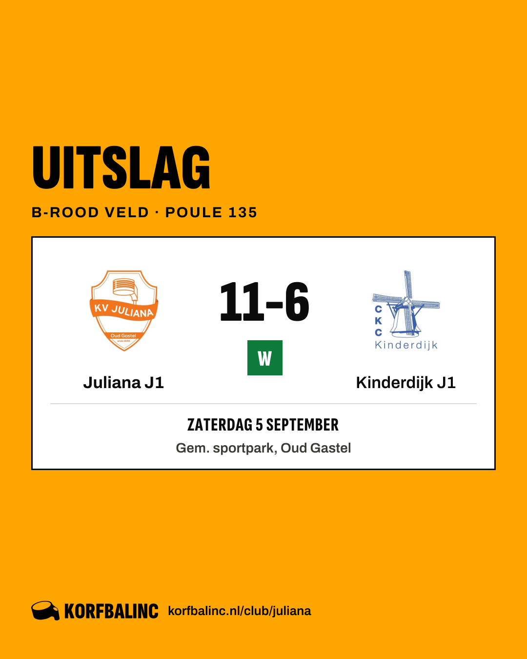 Juliana J1 - Kinderdijk J1