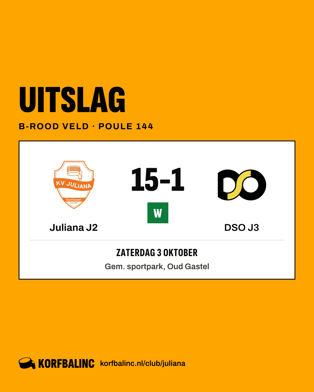 Juliana J2 - DSO J3