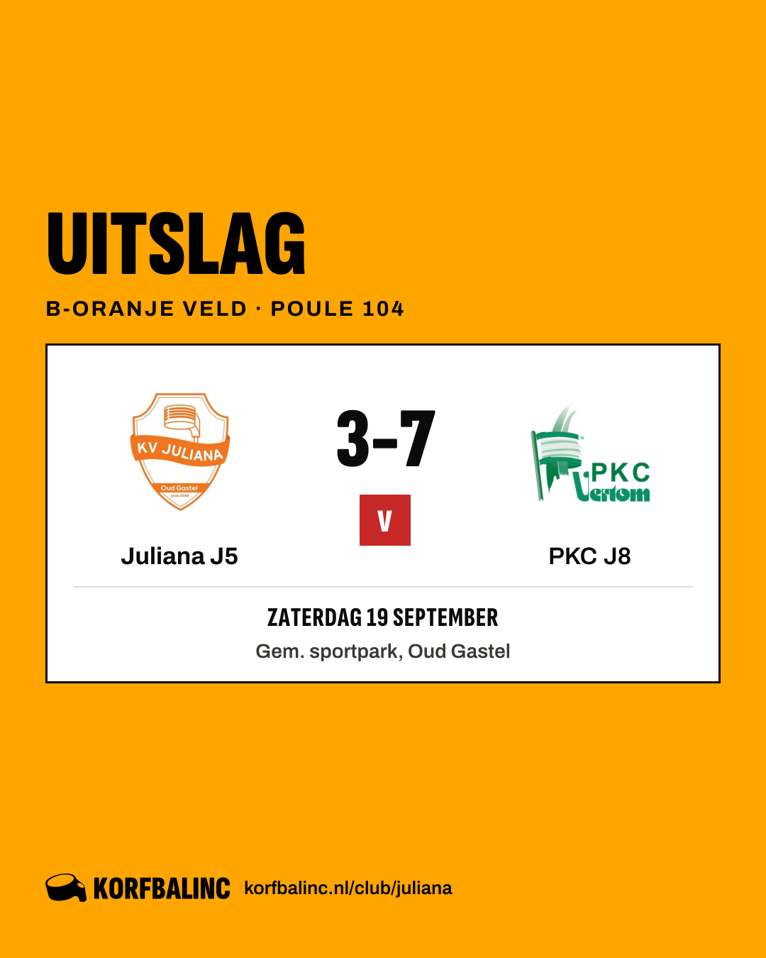 Juliana J5 - PKC J8