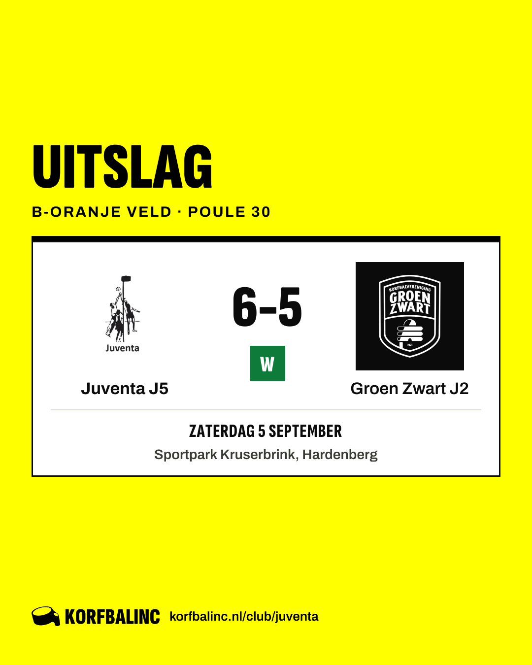 Juventa J5 - Groen Zwart J2