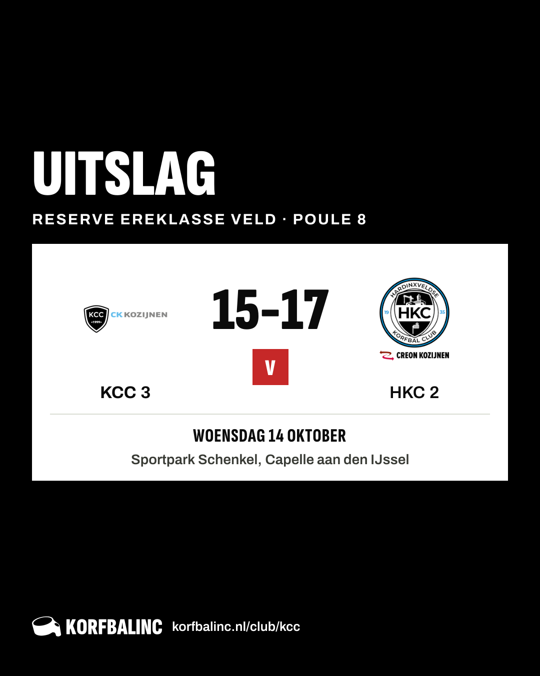 KCC 3 - HKC 2