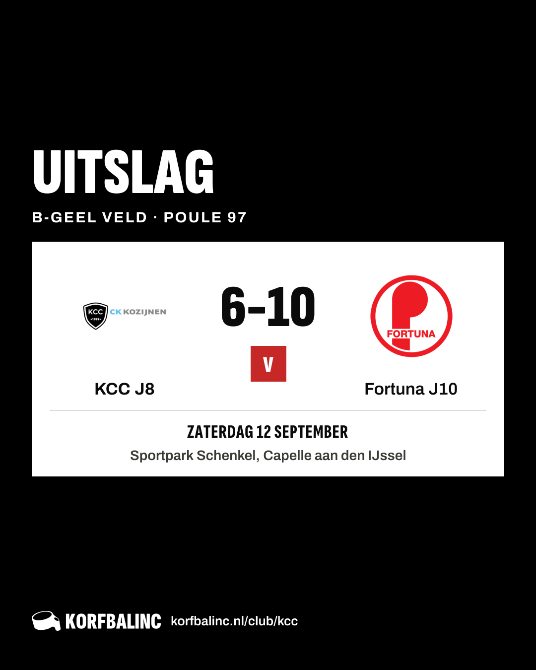 KCC J8 - Fortuna J10