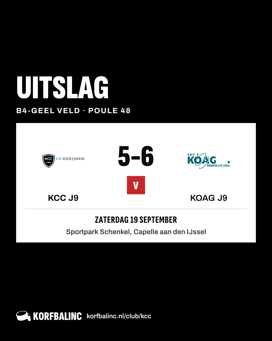 KCC J9 - KOAG J9