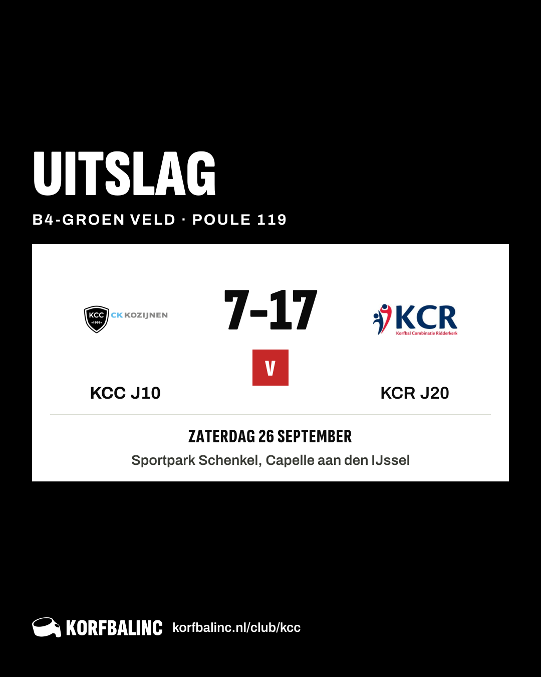 KCC J10 - KCR J20