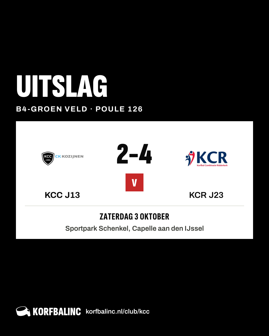 KCC J13 - KCR J23