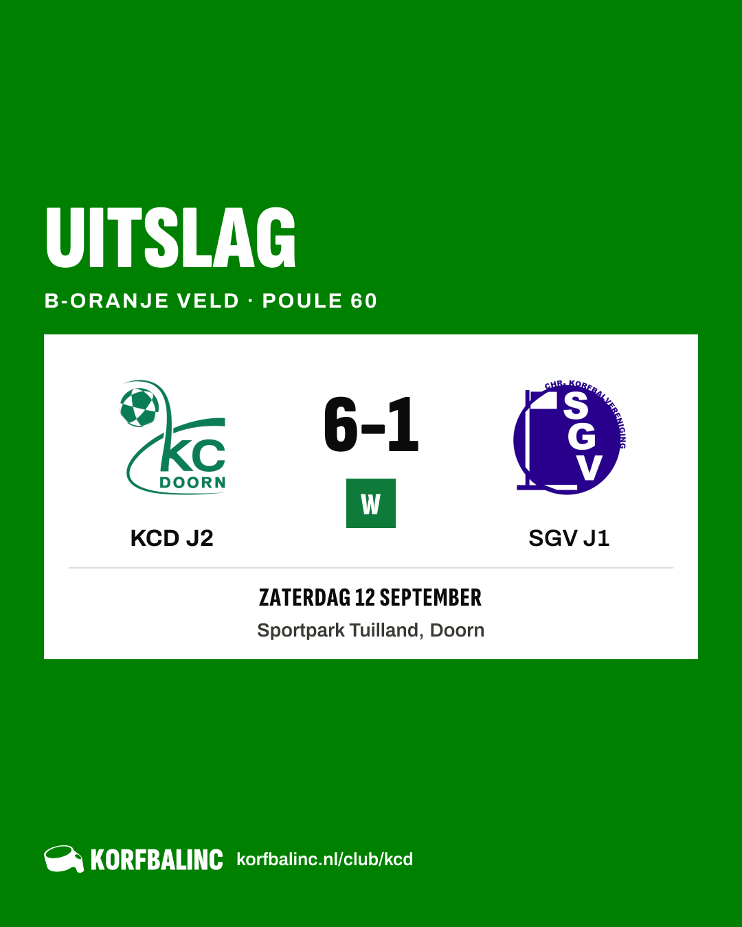 KCD J2 - SGV J1